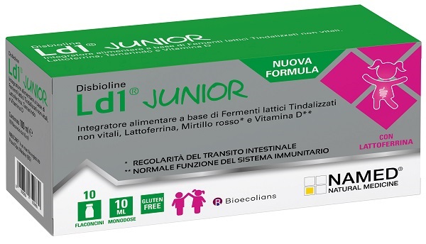 DISBIOLINE LD1 JUNIOR 10 FLACONI DA 10 ML - Antica Farmacia Ferrari