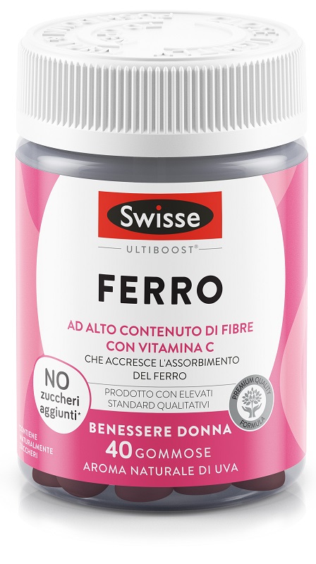 SWISSE FERRO 40 GOMMOSE - Oltrefarma