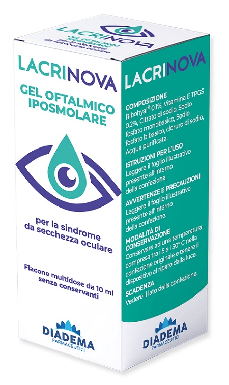 LACRINOVA GEL OFTALMICO IPOSMOLARE TB 10 ML - Antica Farmacia Ferrari
