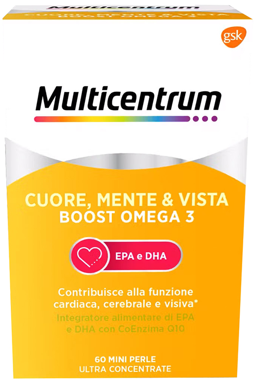 MULTICENTRUM BOOST OMEGA 120 CAPSULE - Oltrefarma