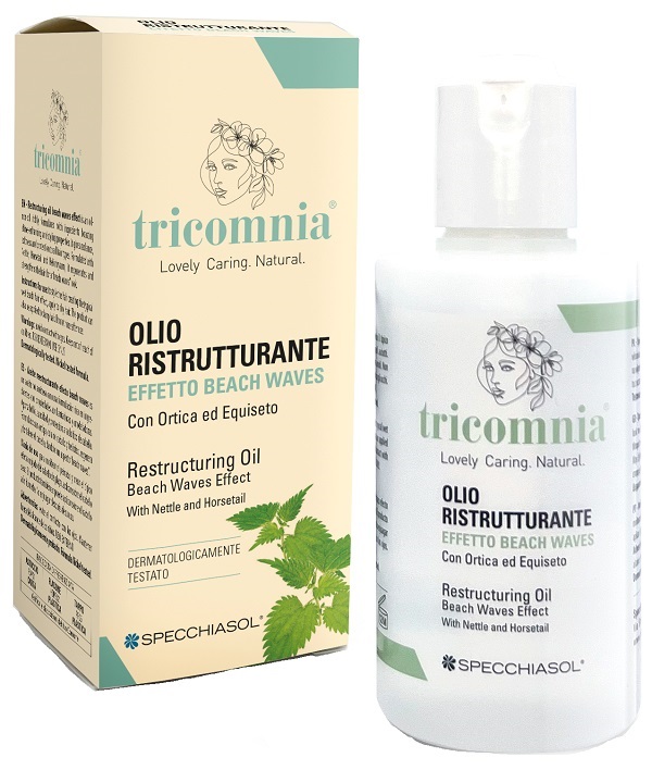 TRICOMNIA OLIO RISTRUTTURANTE EFFETTO BEACH WAVES 50 ML - Antica Farmacia Ferrari