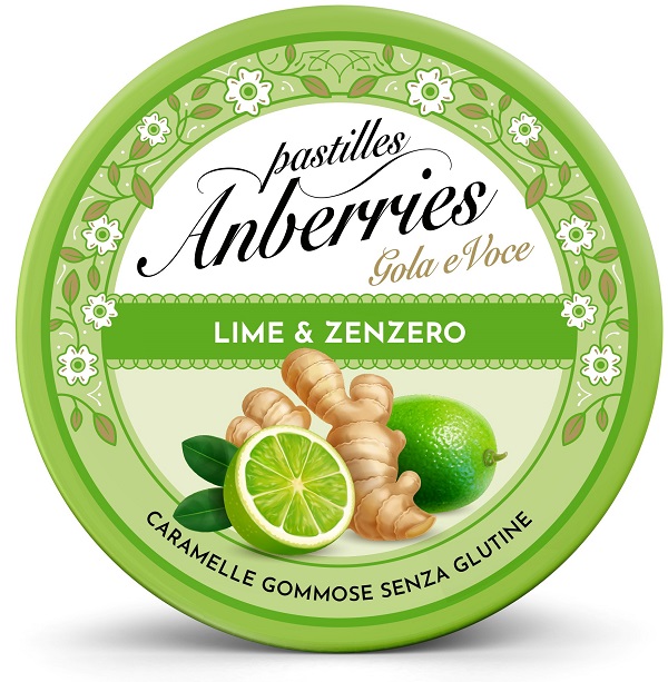 ANBERRIES LIME & ZENZERO 50 G - Antica Farmacia Ferrari