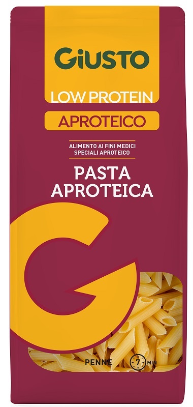 GIUSTO APROTEICO PENNE RIGATE 250 G - Oltrefarma