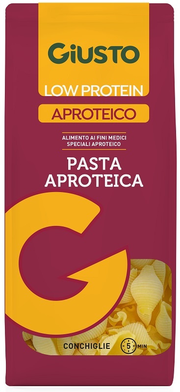 GIUSTO APROTEICO CONCHIGLIE 250 G - Oltrefarma