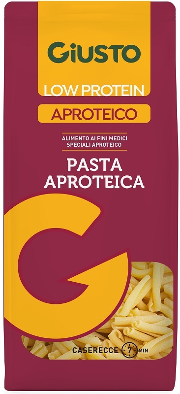 GIUSTO APROTEICO CASERECCE 250 G - Oltrefarma