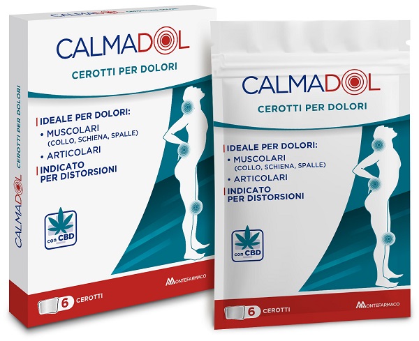 CALMADOL CEROTTO PER DOLORI 6 PEZZI - Antica Farmacia Ferrari