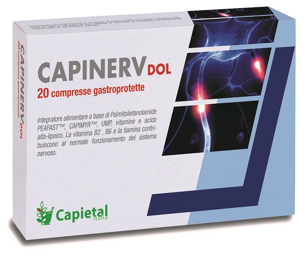CAPINERV DOL 20 COMPRESSE GASTROPROTETTE - Antica Farmacia Ferrari