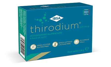 THIRODIUM 225MCG 30 CAPSULE MOLLI - Oltrefarma
