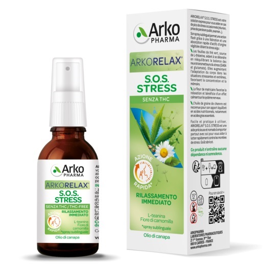 ARKORELAX SOS STRESS 15 ML - Oltrefarma