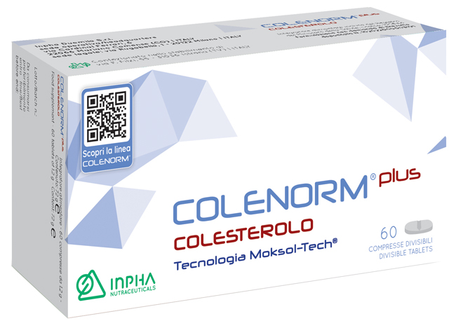 COLENORM PLUS COLESTEROLO 60 COMPRESSE DIVISIBILI - Antica Farmacia Ferrari