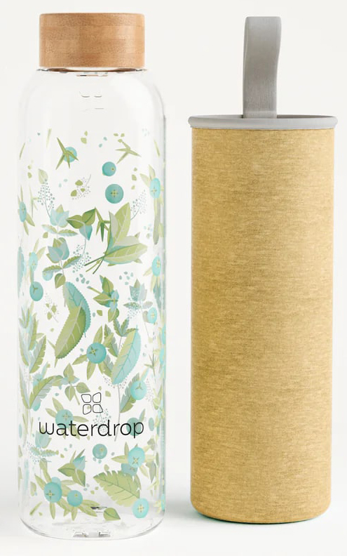 WATERDROP BOTTIGLIA VETRO CLEAN DA 600 ML - Oltrefarma