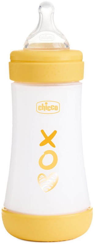 CHICCO BIBERON P5 240ML MED SILICONE UNI - Antica Farmacia Ferrari