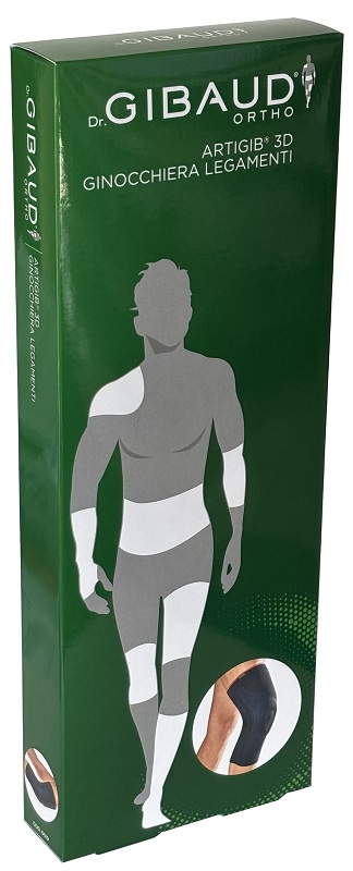 GIBAUD ORTHO ARTIGIB 3D GINOCCHIERA LEGAMENTI TAGLIA 04 - Oltrefarma