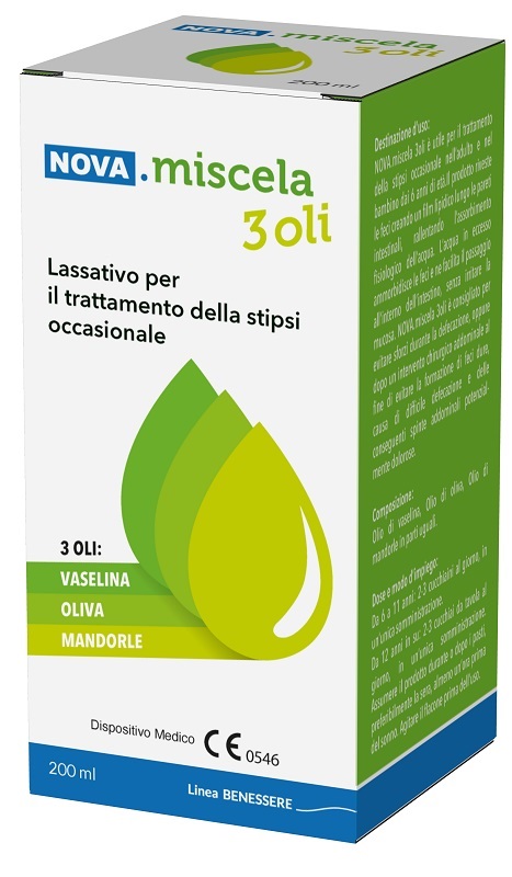 NOVA MISCELA 3 OLI 200 ML - Antica Farmacia Ferrari