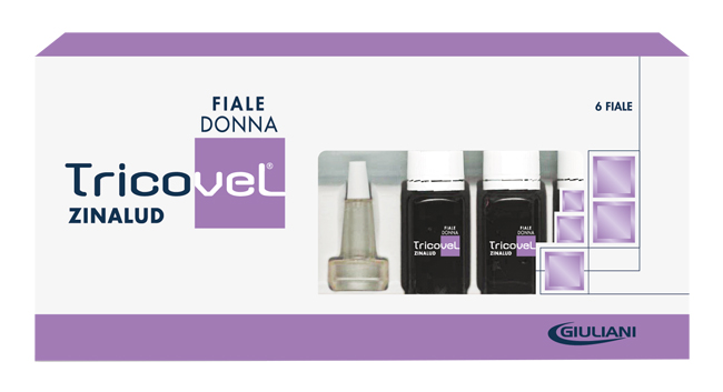 TRICOVEL ZINALUD DONNA 6 FIALE - Oltrefarma