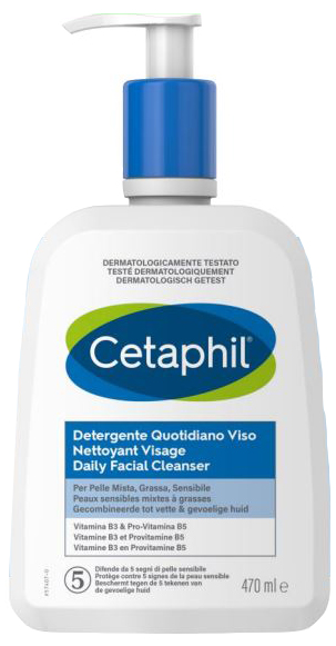 CETAPHIL DETERGENTE QUOTIDIANO VISO 470 ML - Antica Farmacia Ferrari