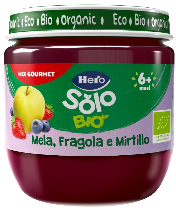 HERO SOLO OMOGENEIZZATO MELA CANNELLA 120 G - Oltrefarma
