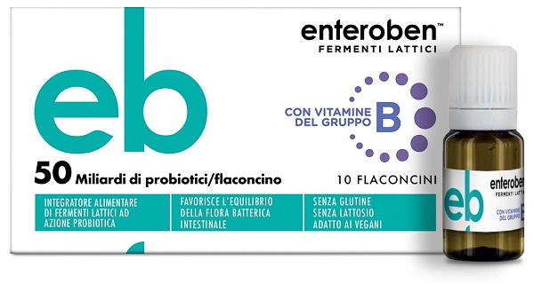 ENTEROBEN 50MLD 10 FLACONCINI DA 10 ML - Antica Farmacia Ferrari