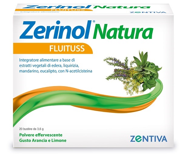 ZERINOL NATURA FLUITUSS 20 BUSTINE - Oltrefarma