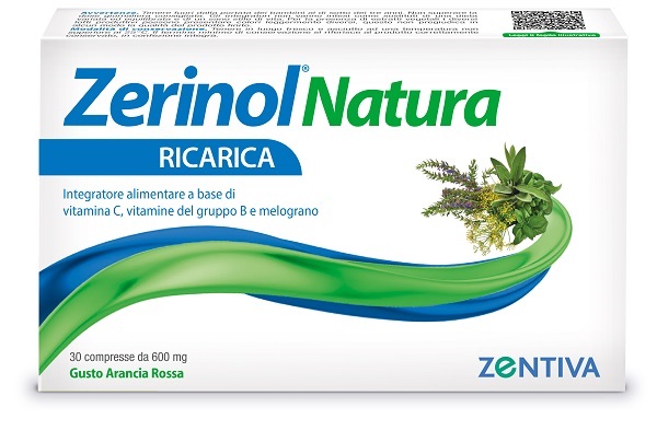 ZERINOL NATURA RICARICA 30 COMPRESSE - Oltrefarma