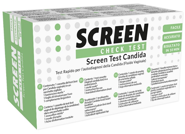 SCREEN TEST RAPIDO SCREEN TEST CANDIDA AUTODIAGNOSTICO 1 PEZZO - Oltrefarma