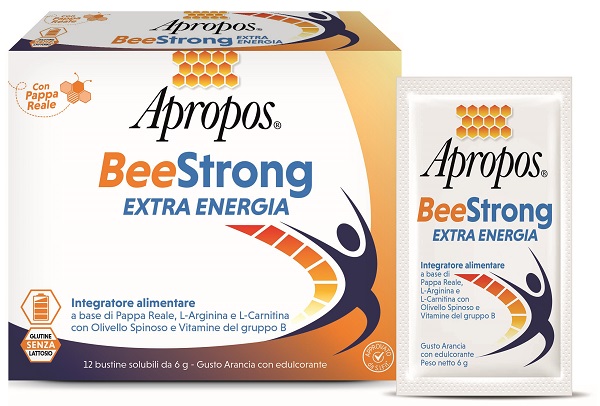 APROPOS BEESTRONG EXTRA ENERGIA 12 BUSTINE - Antica Farmacia Ferrari