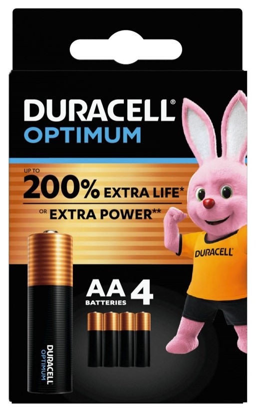 DURACELL OPTIMUM AA B4 16 PEZZI - Antica Farmacia Ferrari