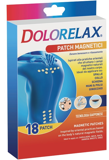 DOLORELAX PATCH MAGNETICI 3 BUSTINE DA 6 PEZZI - Oltrefarma