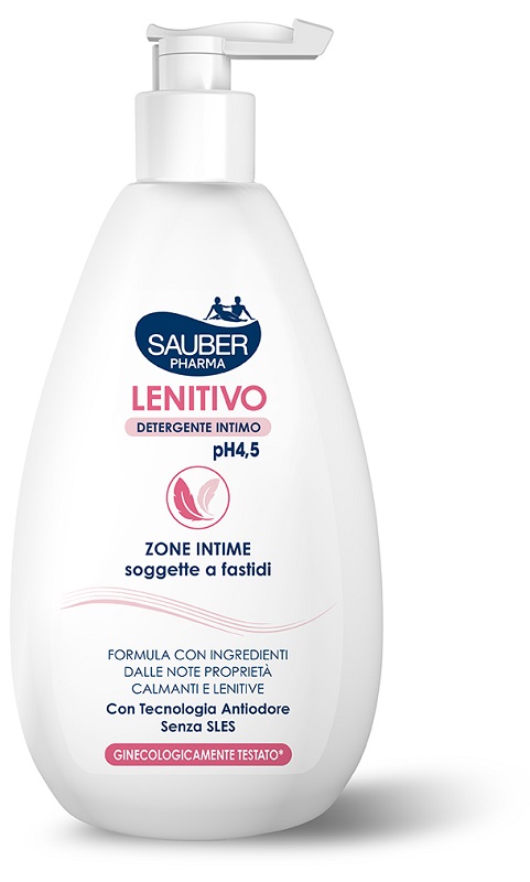 SAUBER DETERGENTE INTIMO LENITIVO 500 ML - Antica Farmacia Ferrari