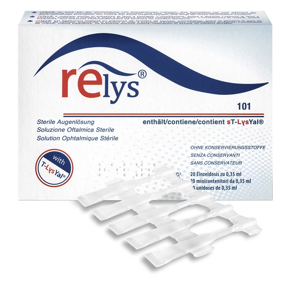 RELYS MONODOSE SOLUZIONE OFTALMICA 20 MINICONTENITORI DA 0,35 ML SENZA CONSERVANTI - Antica Farmacia Ferrari