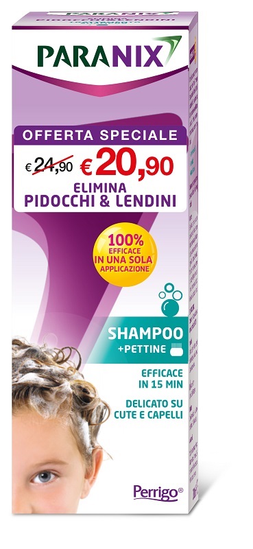 PARANIX SHAMPOO TRATTAMENTO TAGLIO PREZZO 200 ML - Antica Farmacia Ferrari