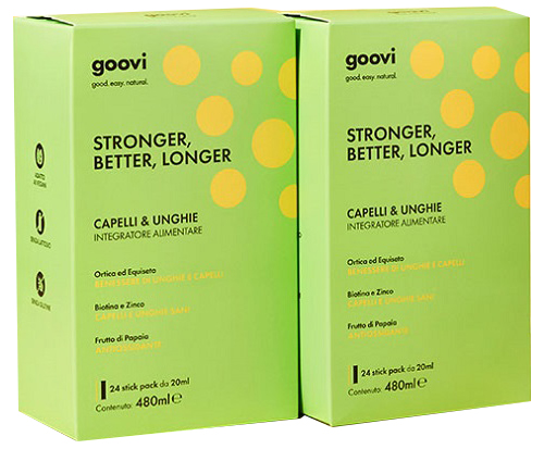 GOOVI CAPELLI & UNGHIE STICK PACK - Oltrefarma