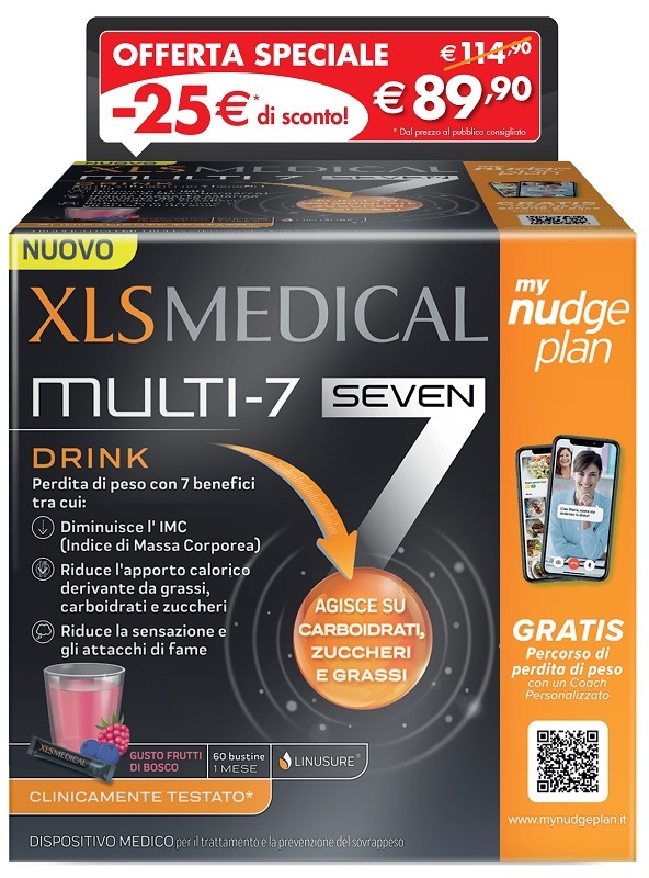 XLS MEDICAL MULTI 7 60 STICK TAGLIO PREZZO - Oltrefarma