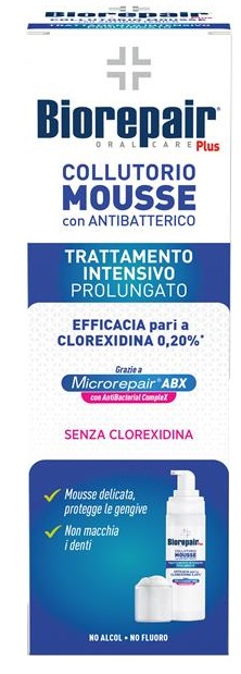 BIOREPAIR PLUS COLLUTORIO MOUSSE ANTIBATTERICO 200 ML - Antica Farmacia Ferrari