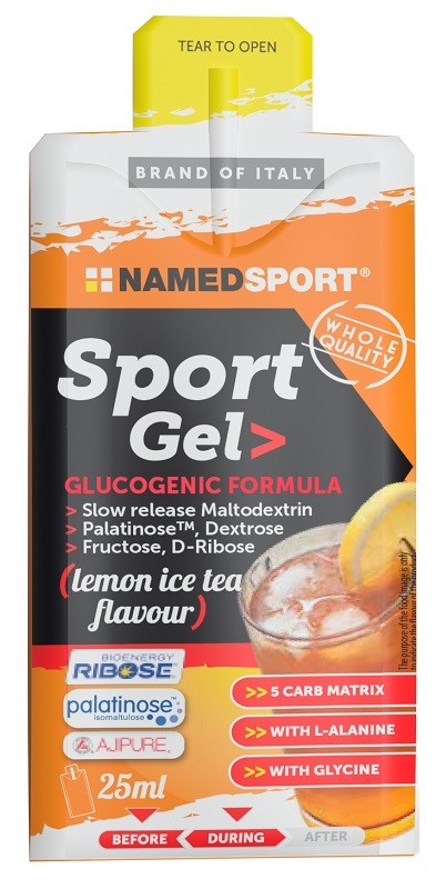 SPORT GEL LEMON ICE TEA 25 ML - Oltrefarma