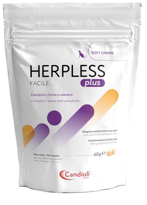 HERPLESS PLUS FACILE 30 SOFT CHEWS - Antica Farmacia Ferrari