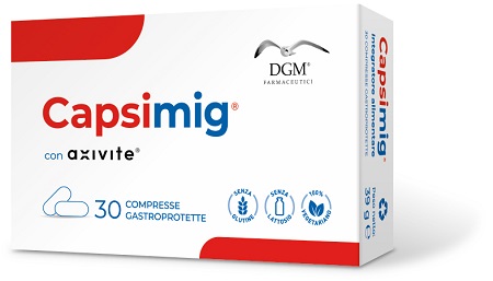 CAPSIMIG 30 COMPRESSE GASTROPROTETTE - Antica Farmacia Ferrari