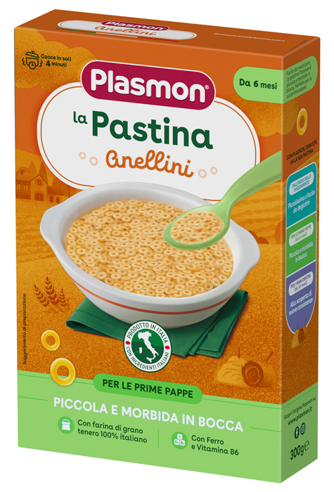 PLASMON PASTA ANELLINI 300 G - Oltrefarma
