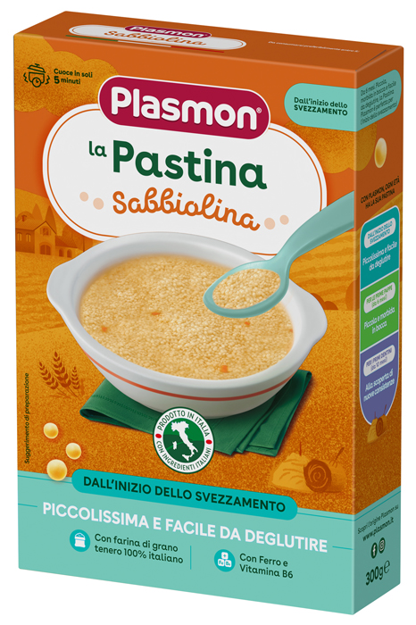 PLASMON PASTA SABBIOLINA 300 G - Antica Farmacia Ferrari