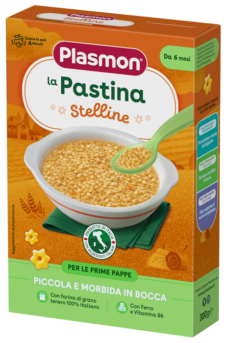 PLASMON PASTA STELLINE 300 G - Oltrefarma
