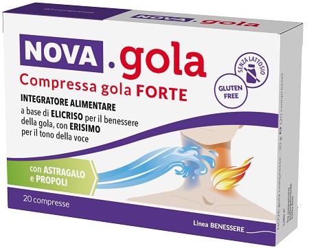 NOVA GOLA FORTE 20 COMPRESSE - Antica Farmacia Ferrari