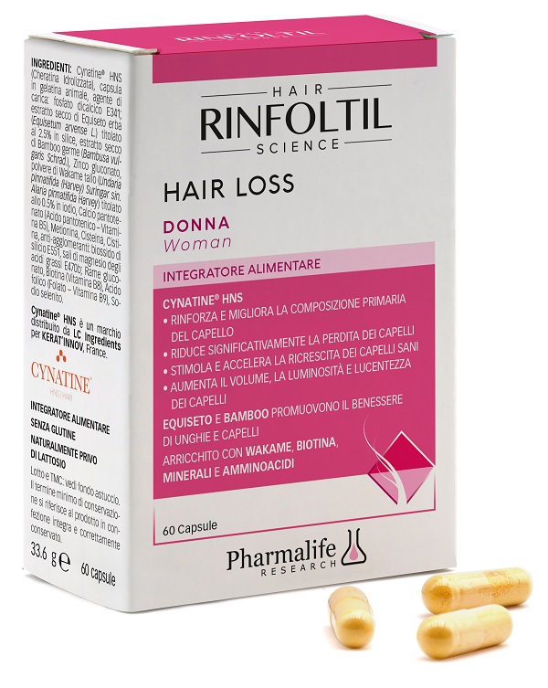 RINFOLTIL HAIR LOSS DONNA 60 CPS - Oltrefarma