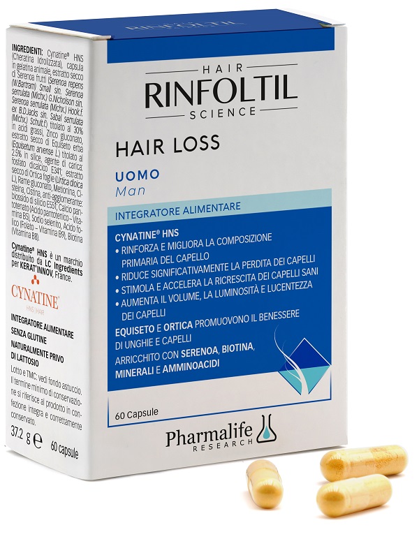 RINFOLTIL HAIR LOSS UOMO 60 CPS - Oltrefarma