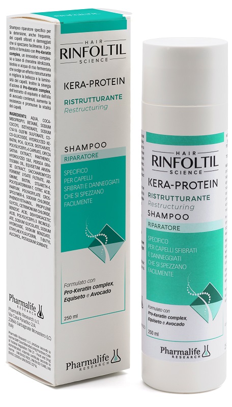 RINFOLTIL KERA-PROTEIN SHAMPOO RIPARATORE 250 ML - Oltrefarma