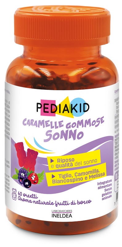 PEDIAKID CARAMELLE GOMMOSE SONNO 60 ORSETTI - Antica Farmacia Ferrari