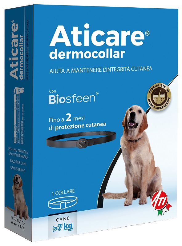 ATICARE DERMOCOLLAR CANI CON PESO SUPERIORE A 7 KG - Antica Farmacia Ferrari