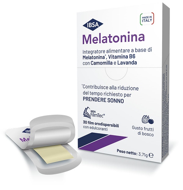 MELATONINA IBSA 30 FILM ORALI - Antica Farmacia Ferrari