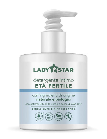 LADYSTAR  DETERGENTE INTIMO DONNA FERTILE 300 ML - Antica Farmacia Ferrari