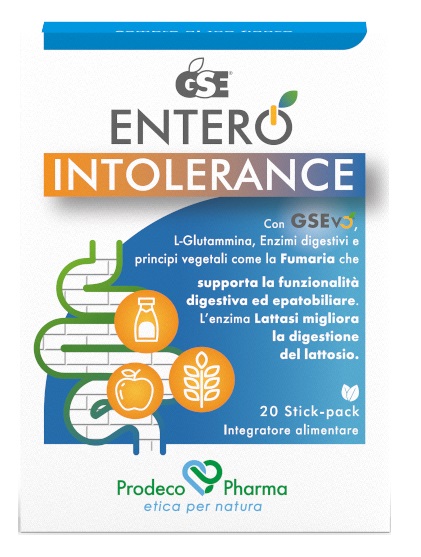 GSE ENTERO INTOLERANCE 20 STICKPACK - Oltrefarma