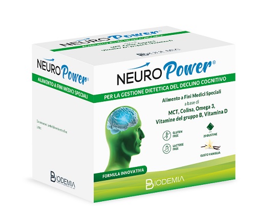 BIODEMIA NEUROPOWER 20 BUSTINE GUSTO VANIGLIA - Antica Farmacia Ferrari